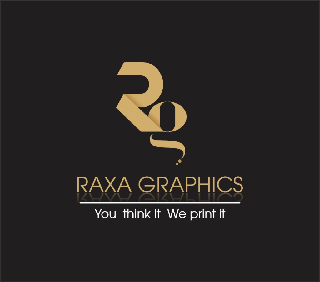 Raxa Graphics Logo - You think It We print it